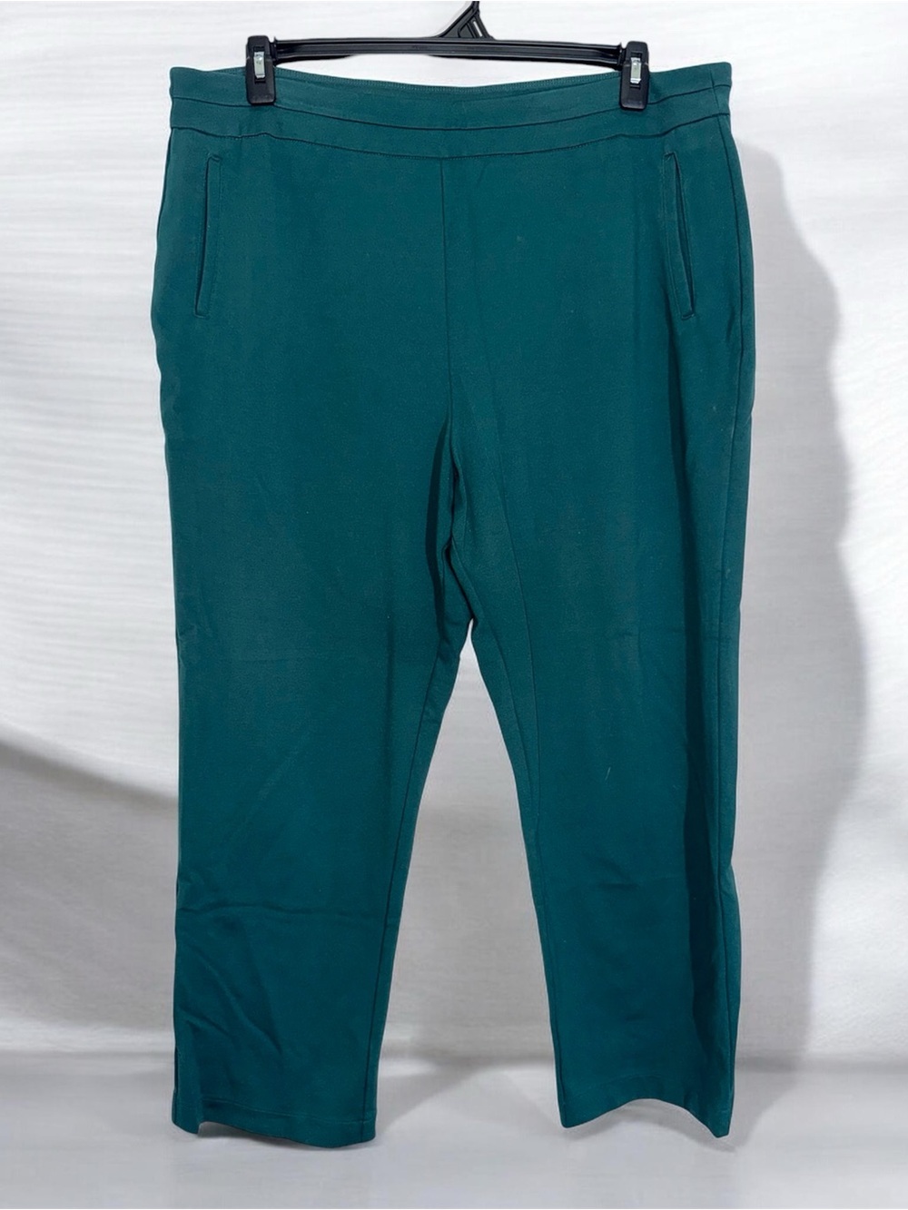 Cato Teal Ankle Cropped Pull-On Stretch Ankle Pants 18/20W